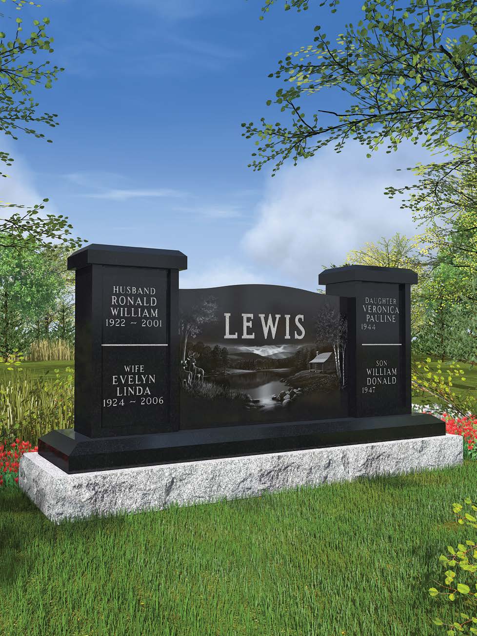 Contemporary Cremation Collection - Nelson Monuments